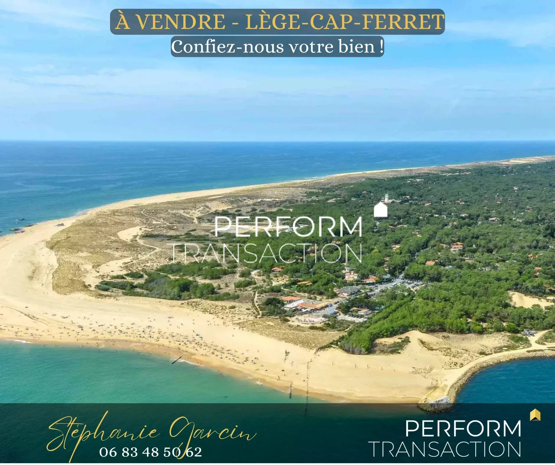 Terrain  - 600m² - CAP FERRET