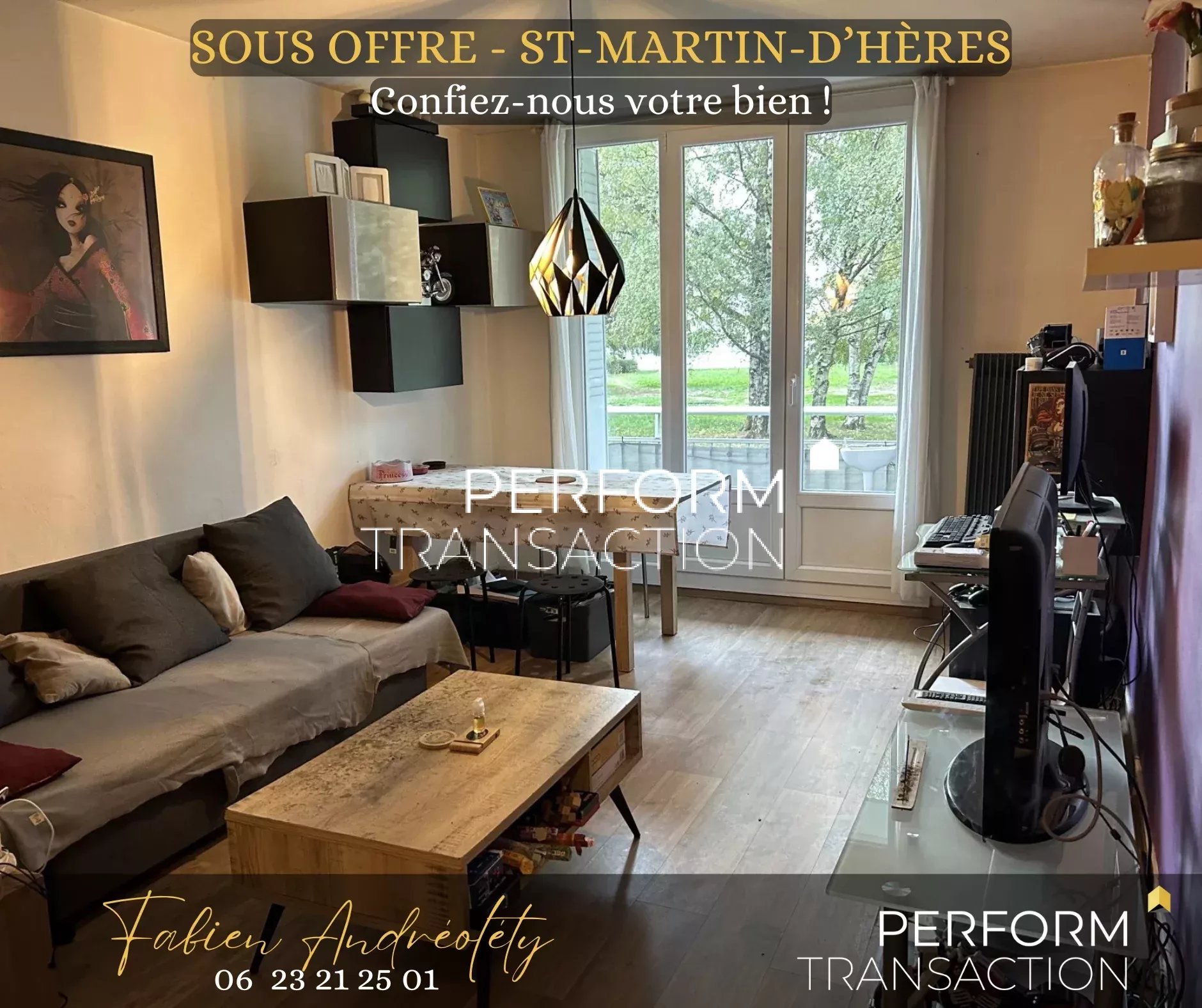 Appartement 4 pièces - 70m² - ST MARTIN D HERES