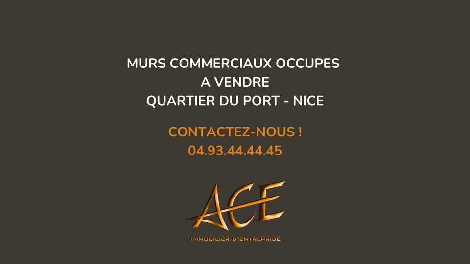 Local commercial  - 54m² - NICE