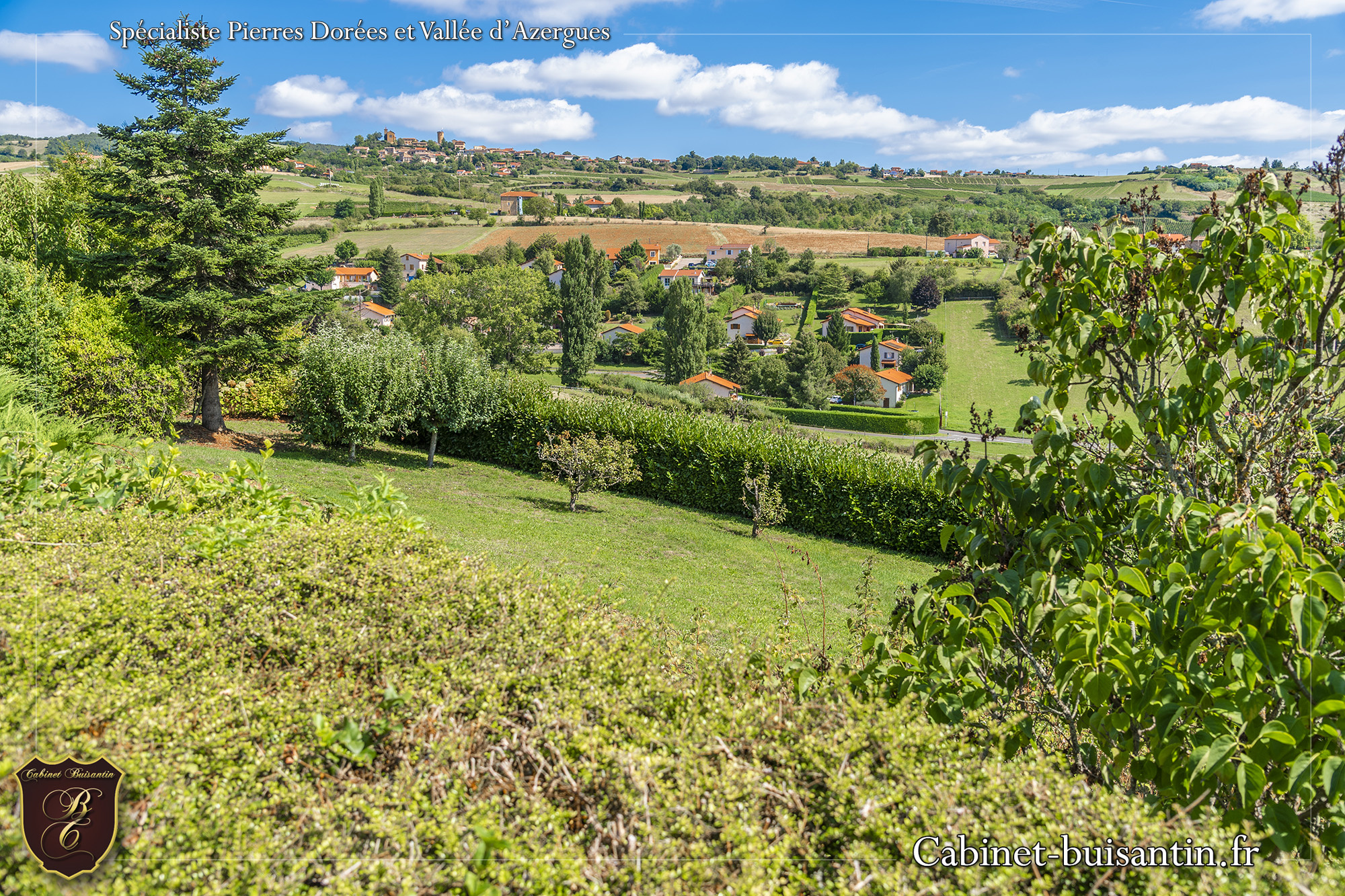 Terrain  - 800m² - ST LAURENT D OINGT