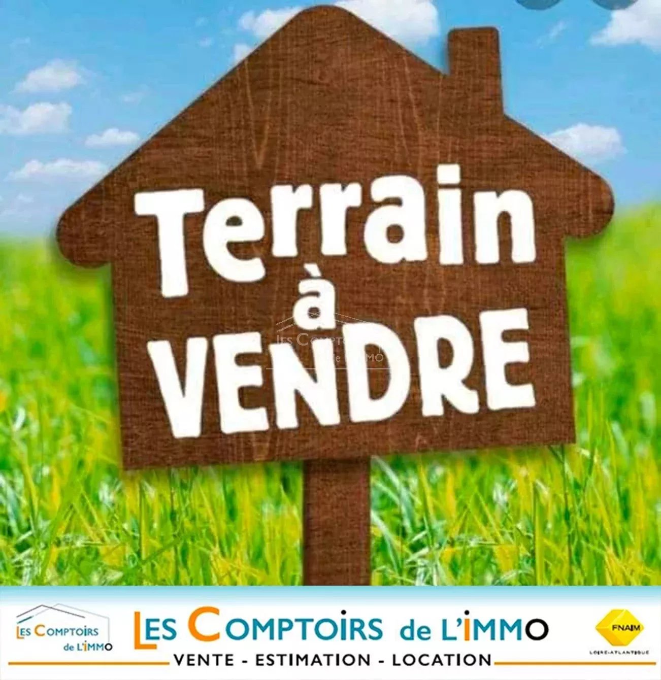 Terrain  - 880m² - ST NAZAIRE