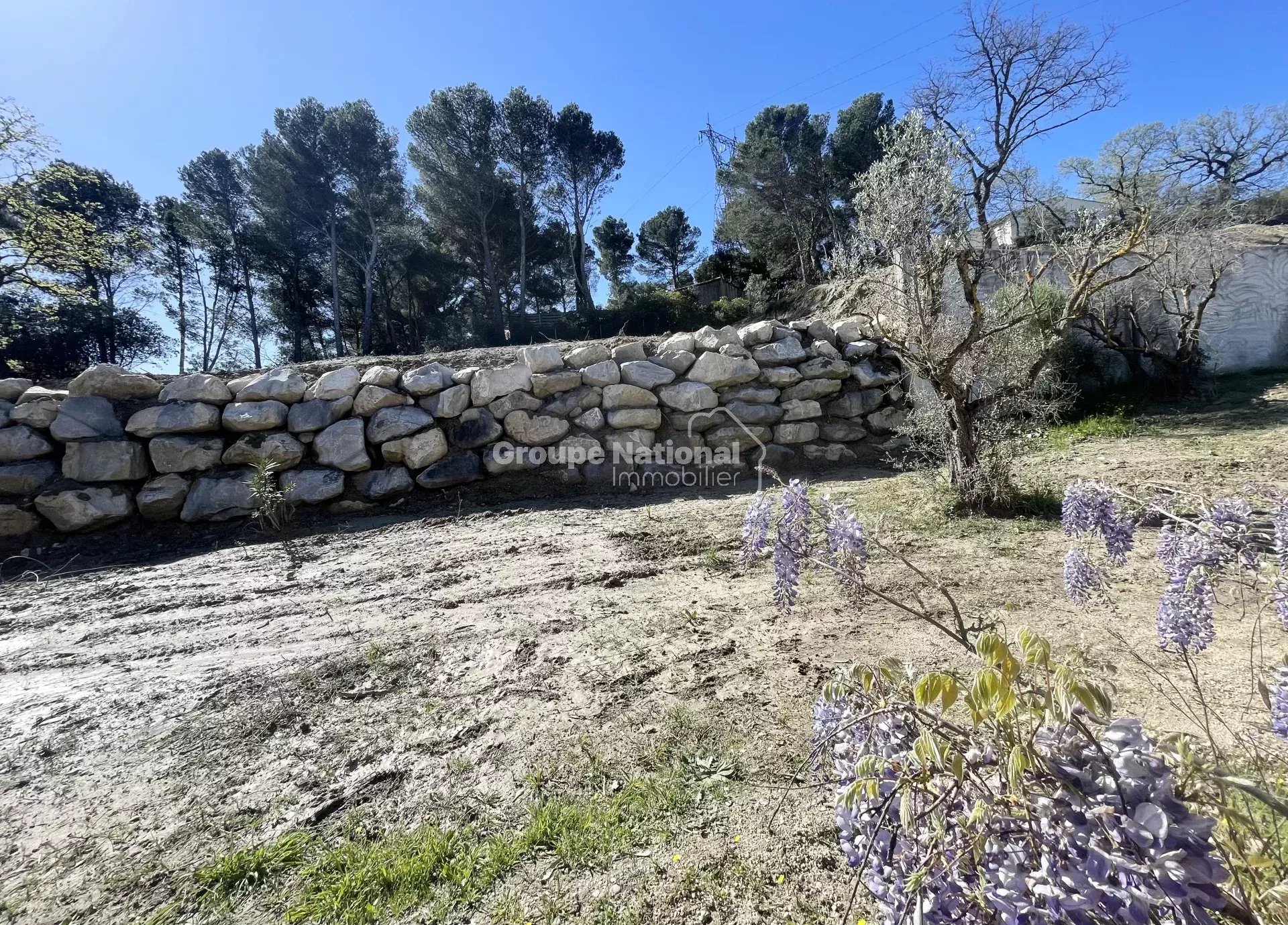 Terrain  - 232m² - CHATEAUNEUF DE GADAGNE