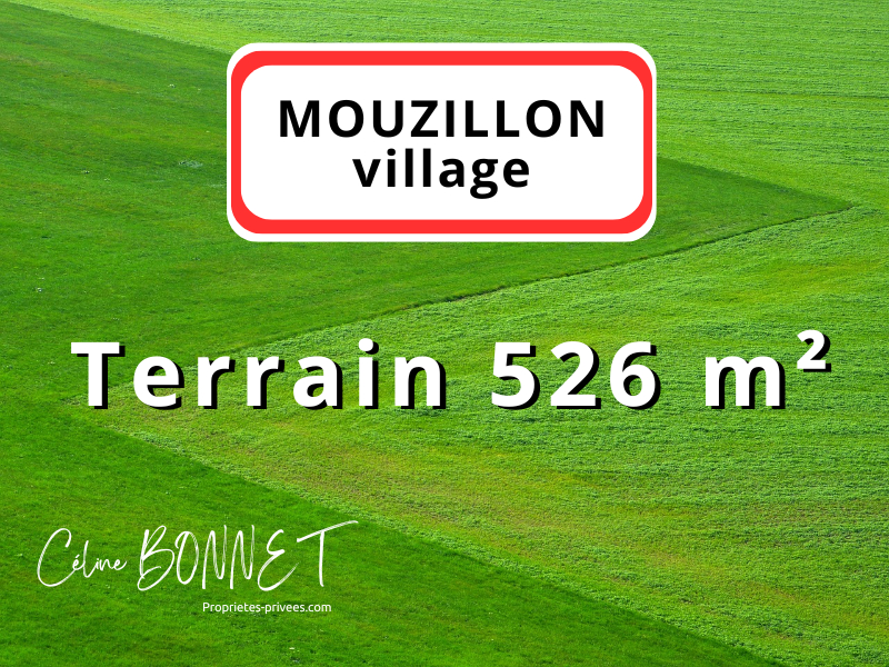 Terrain  - 520m² - MOUZILLON