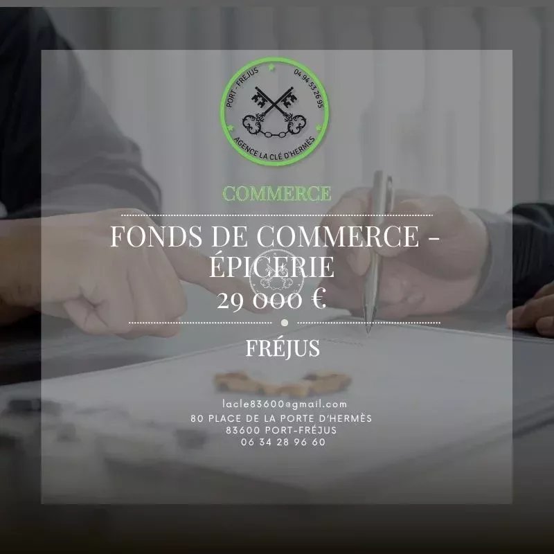 Fonds de commerce  - FREJUS