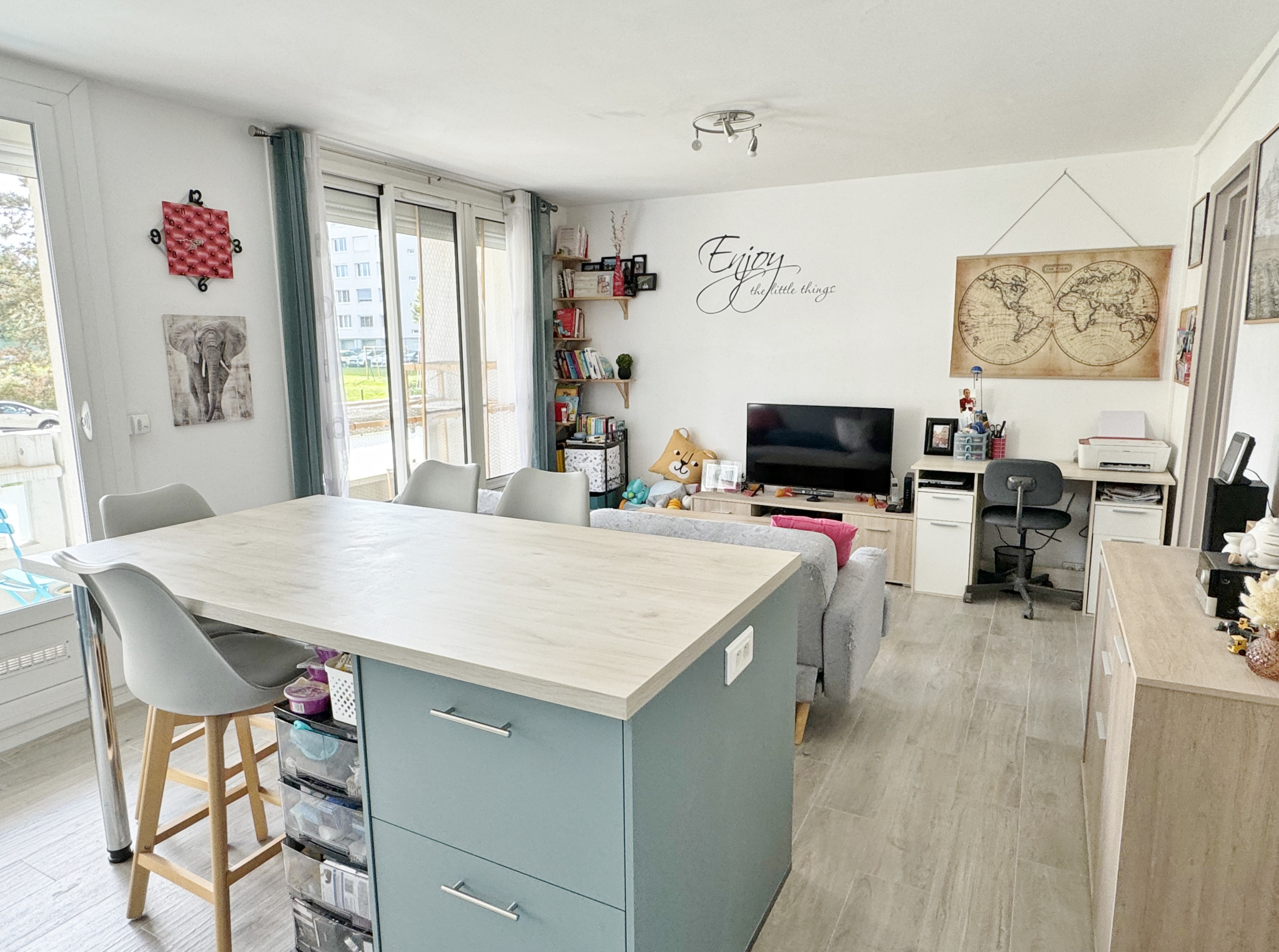 Appartement 3 pièces - 61m² - LYON  - 5ème