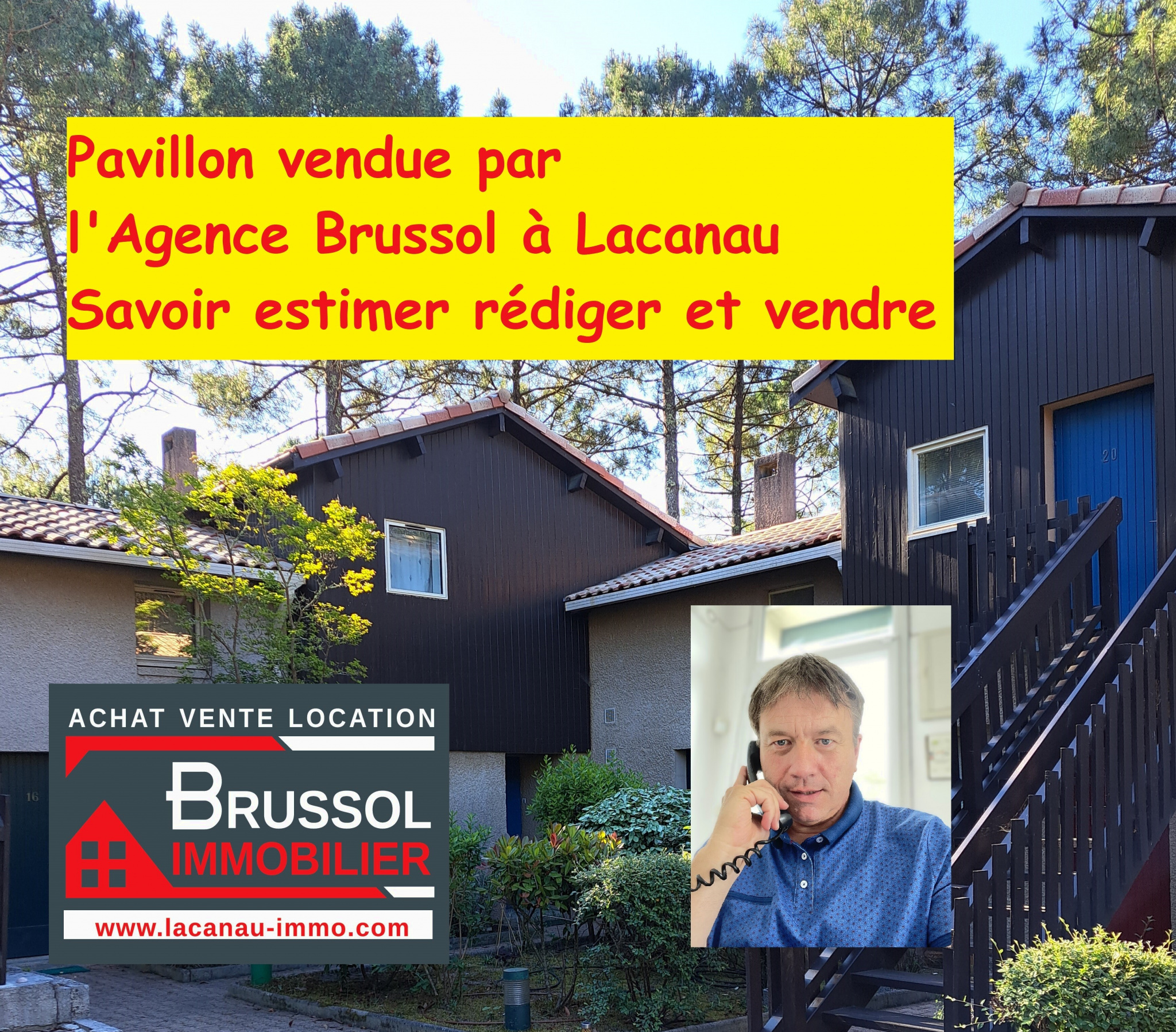 Maison 3 pièces - 40m² - LACANAU OCEAN