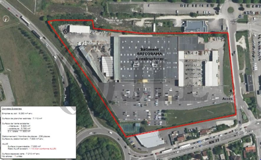 Local industriel  - 12 857m² - ST ANDRE LES VERGERS