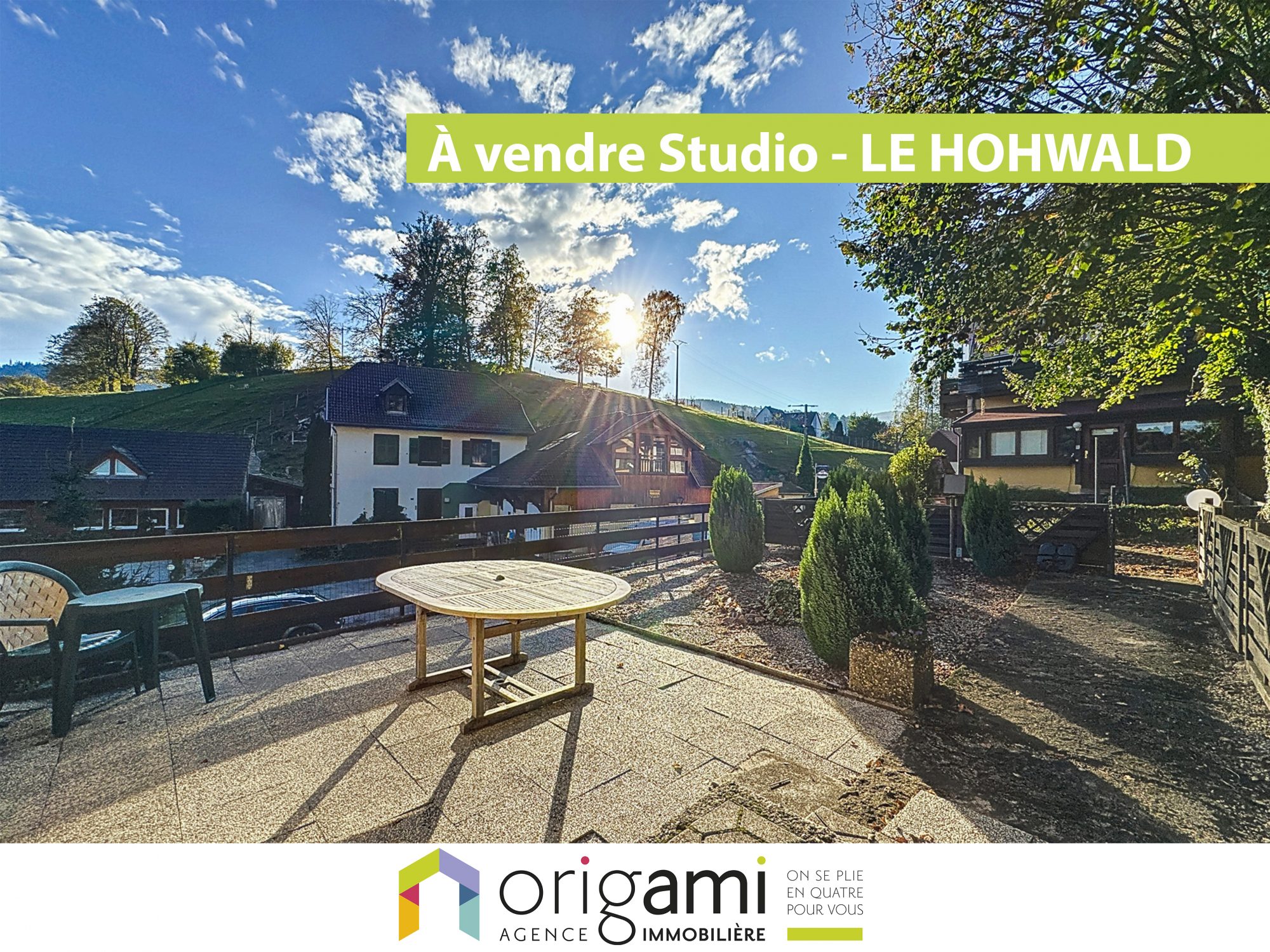 Appartement 1 pièce - 22m² - LE HOHWALD