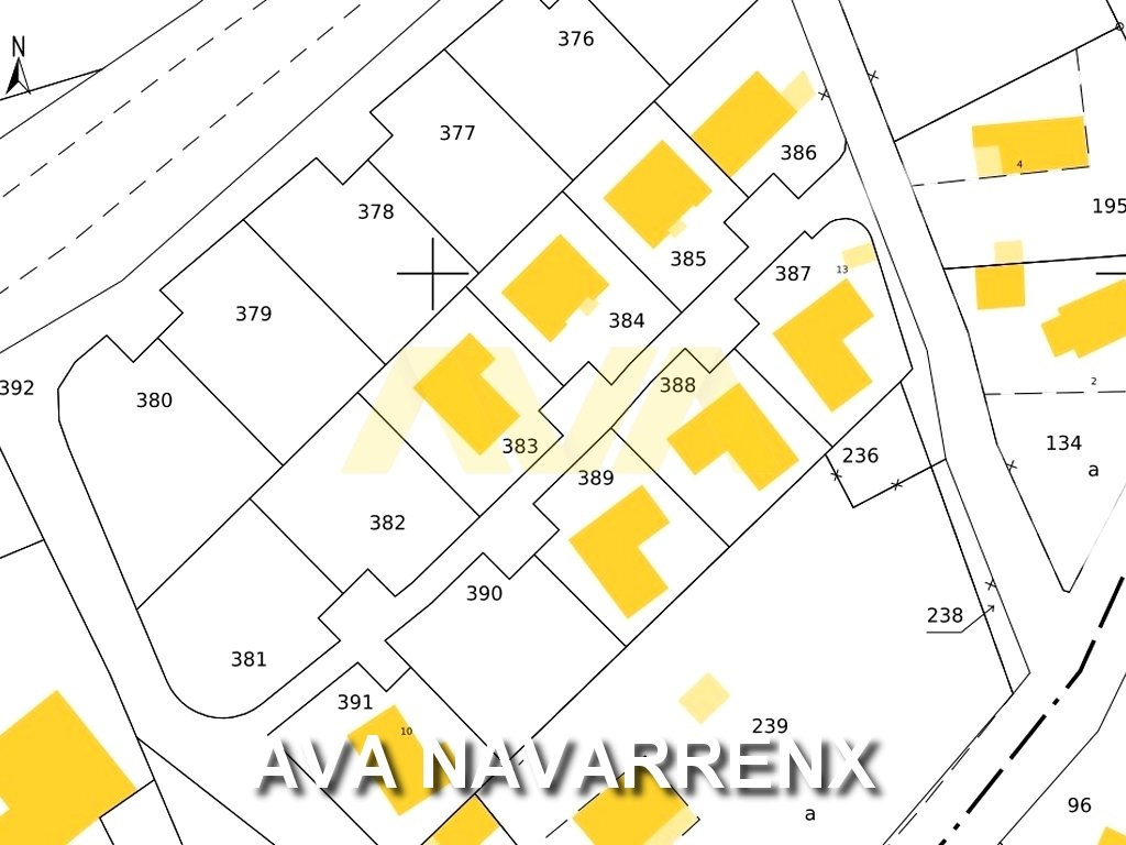 Terrain  - 500m² - NAVARRENX