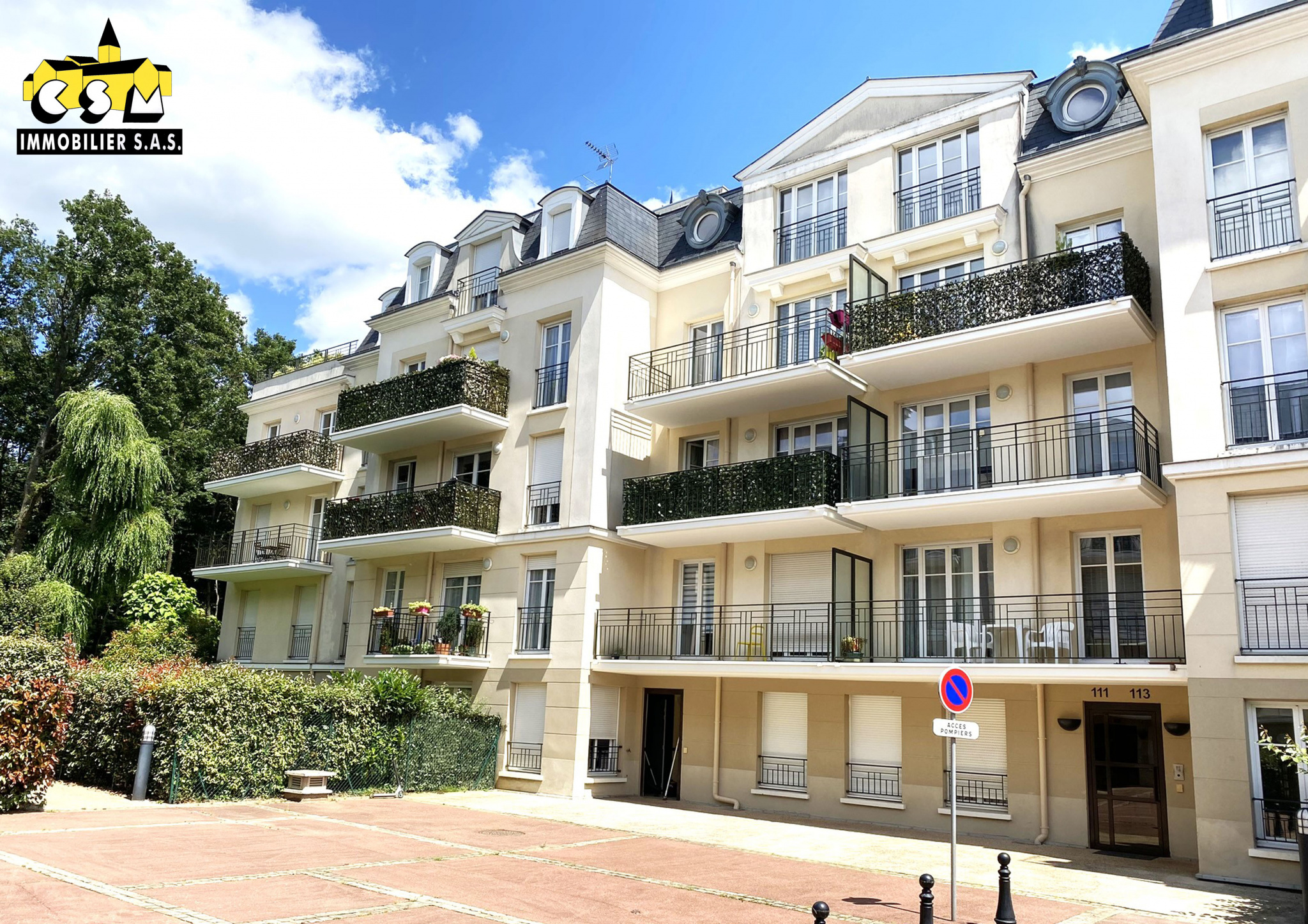 Appartement 1 pièce - 21m² - LE PLESSIS TREVISE