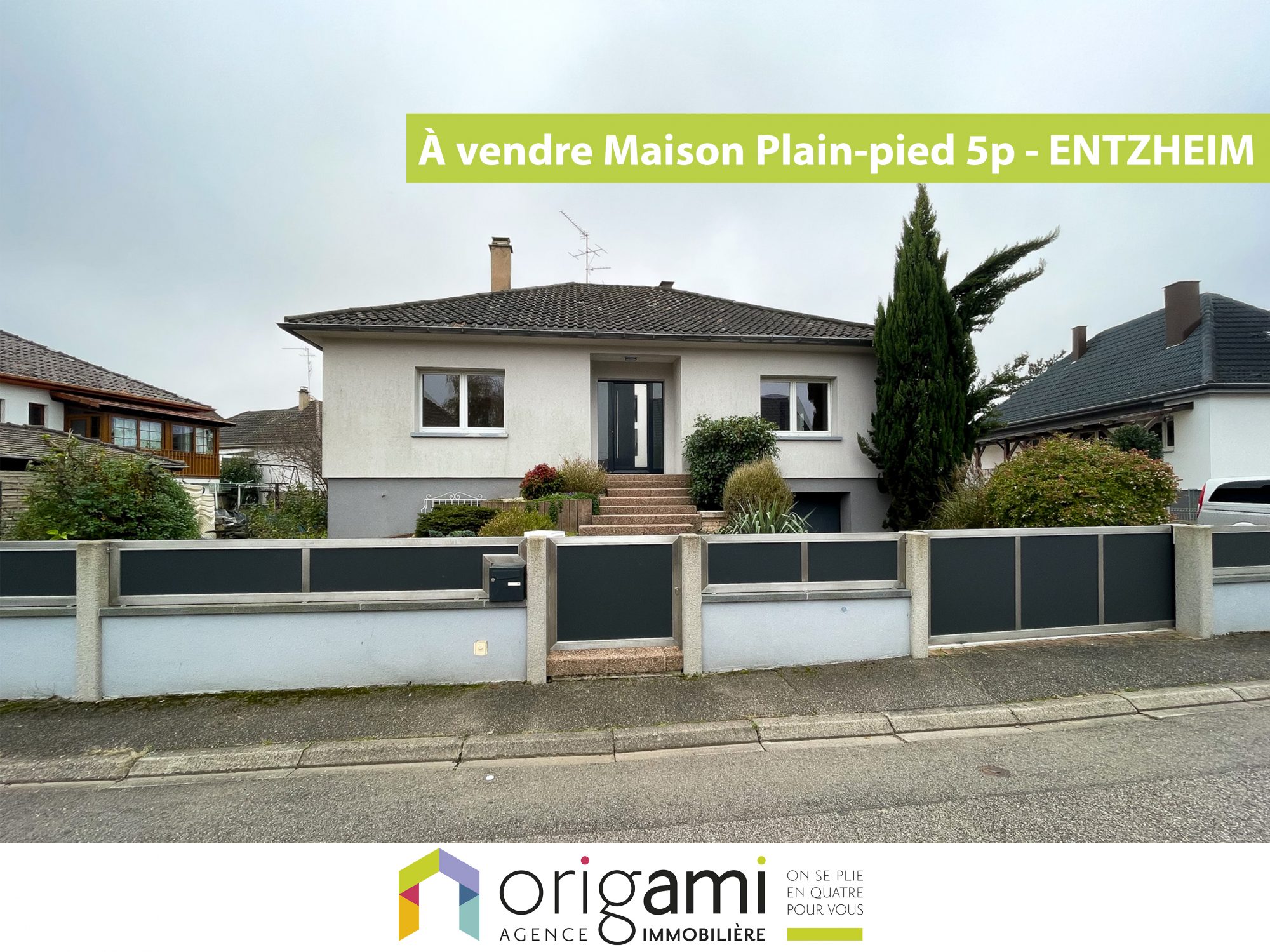 Maison 5 pièces - 96m² - ENTZHEIM