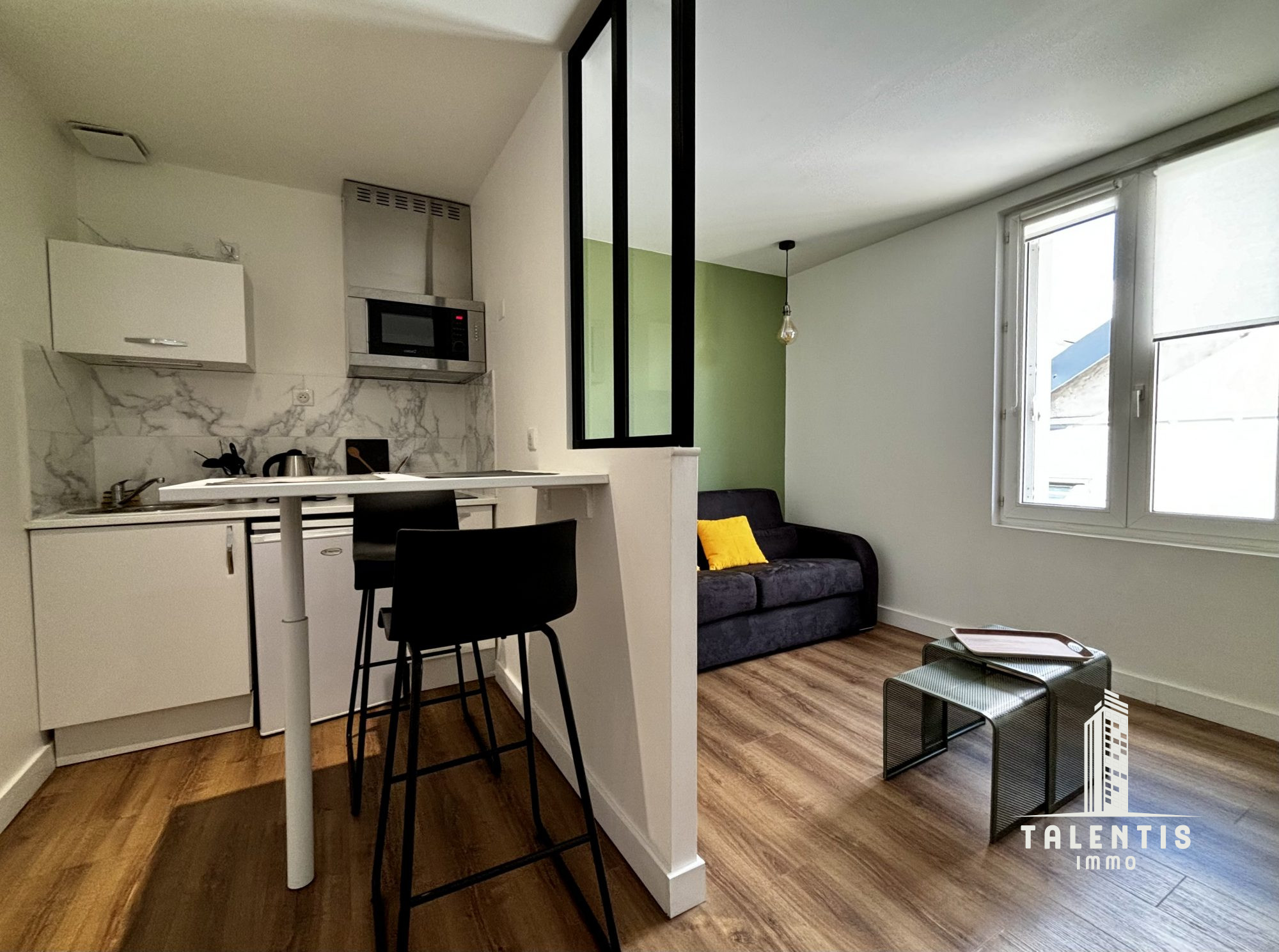 Appartement 1 pièce - 24m² - NANTES