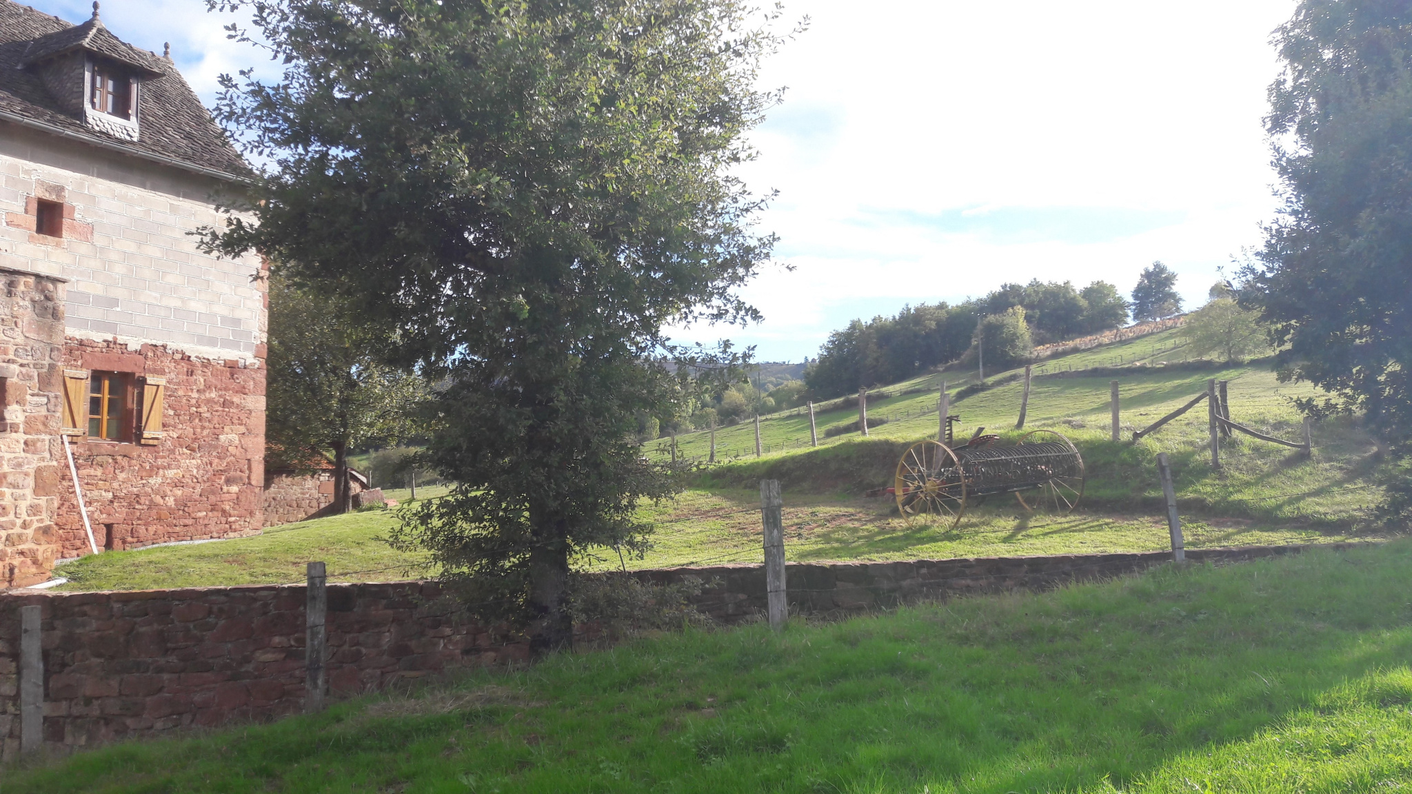 Terrain  - 1 393m² - ST CHRISTOPHE VALLON