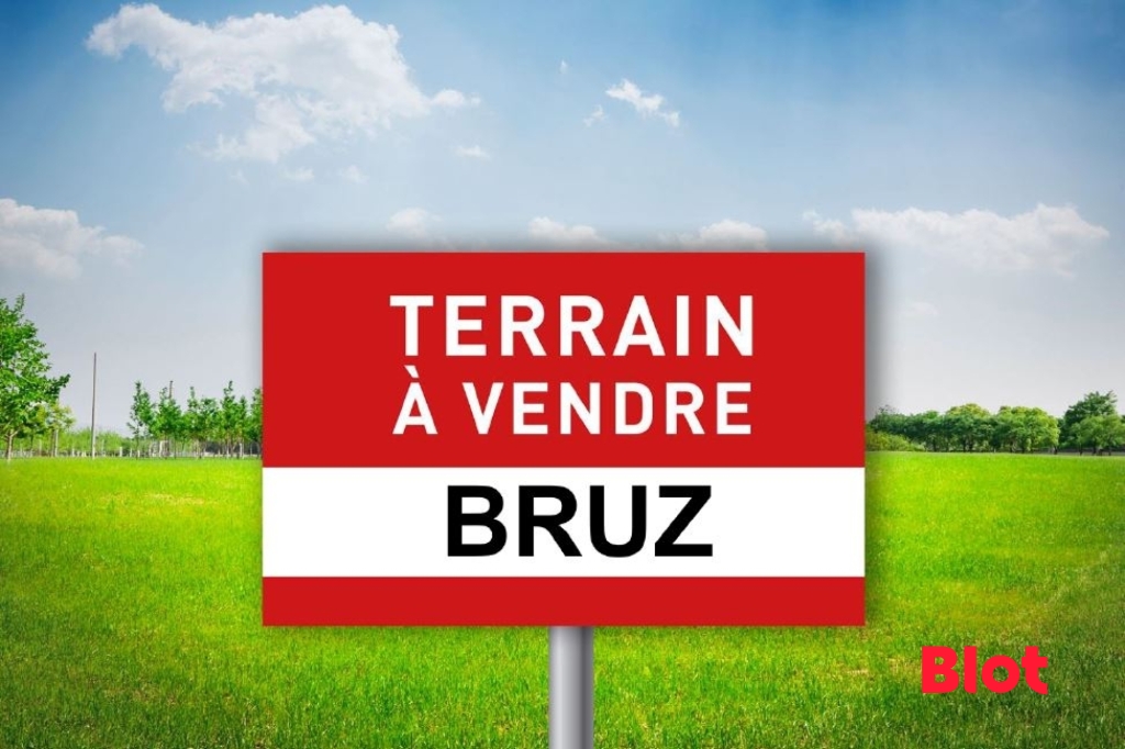 Terrain  - 453m² - BRUZ