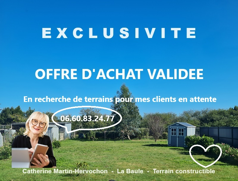 Terrain  - 450m² - LA BAULE ESCOUBLAC