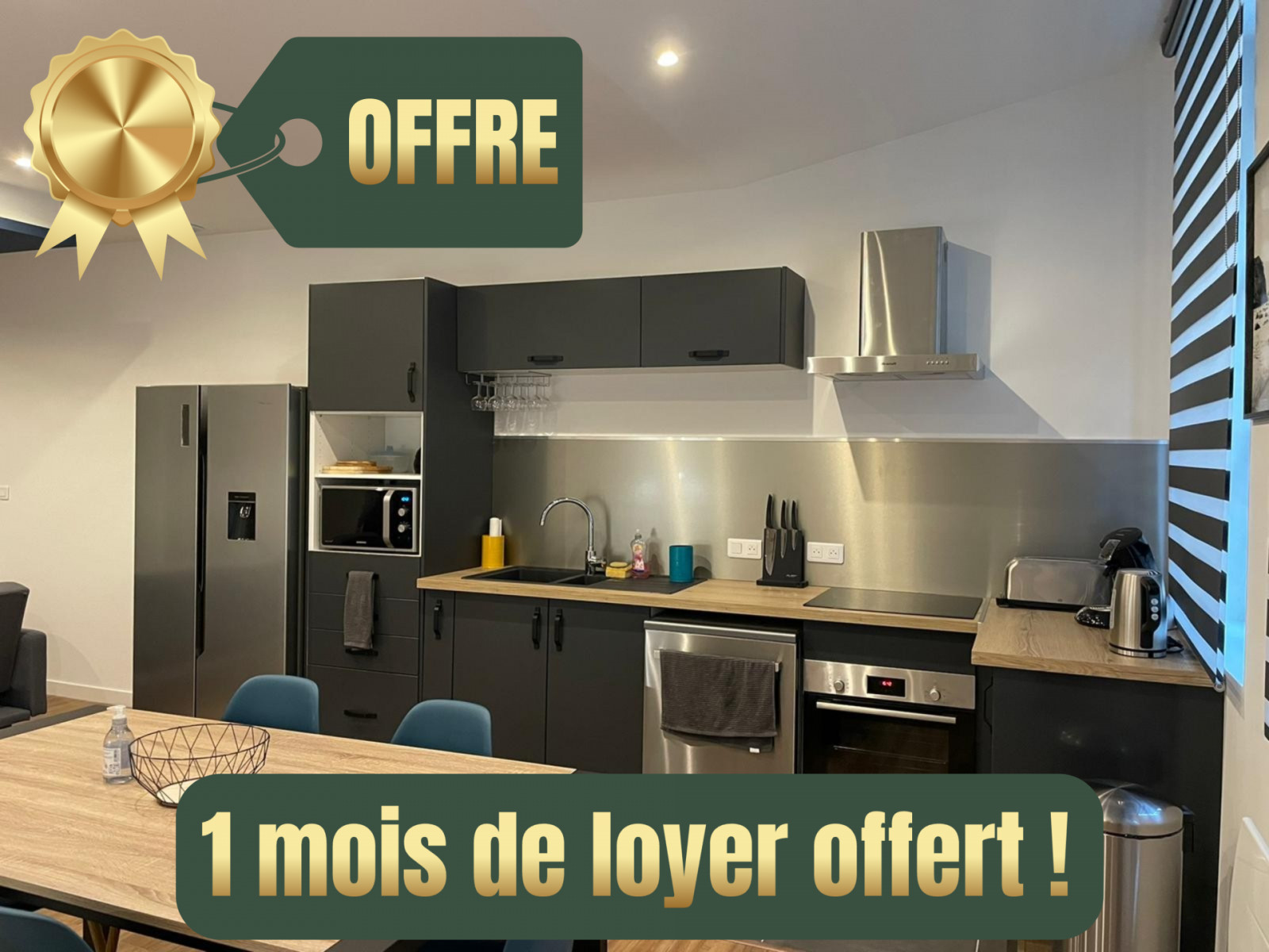 Appartement 1 pièce - 20m² - ST QUENTIN