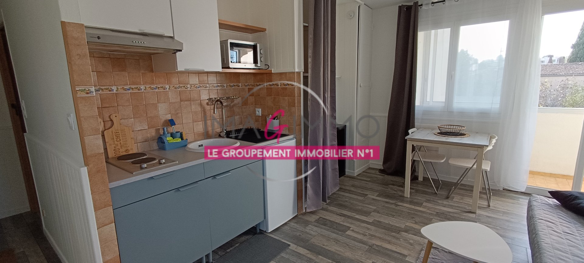 Appartement 1 pièce - 21m² - MONTPELLIER