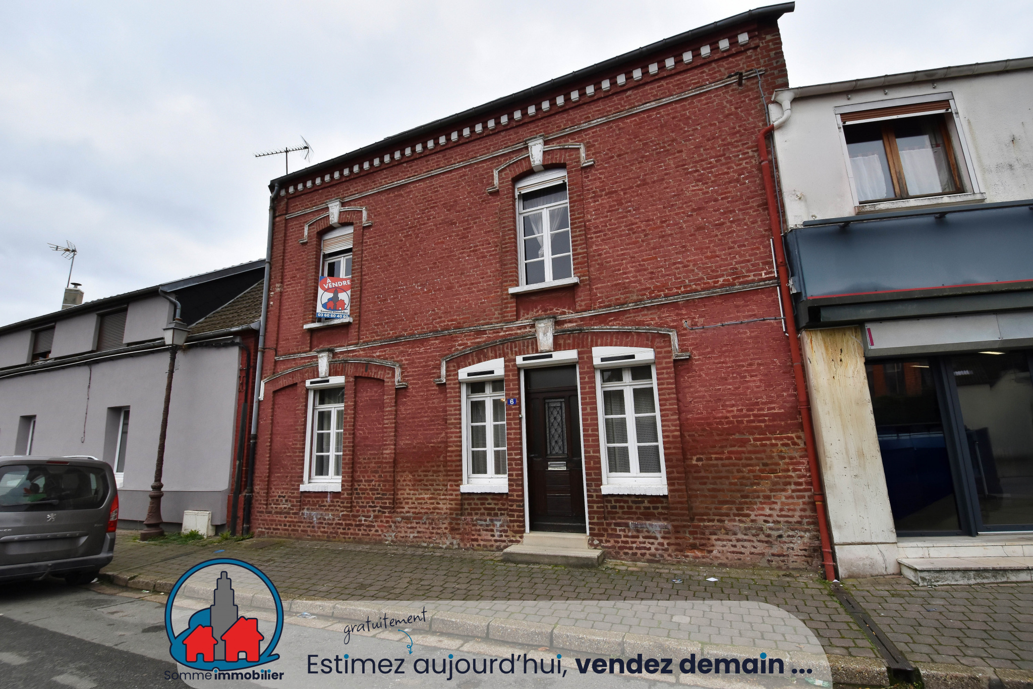 Maison 6 pièces - 95m² - BERTEAUCOURT LES DAMES