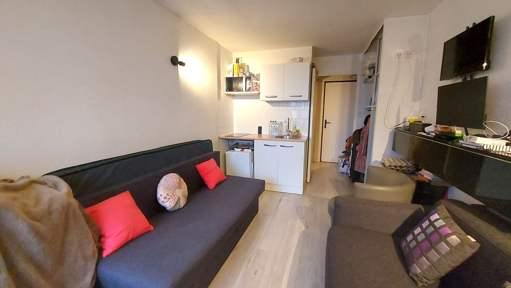 Appartement 1 pièce - 17m² - CERGY