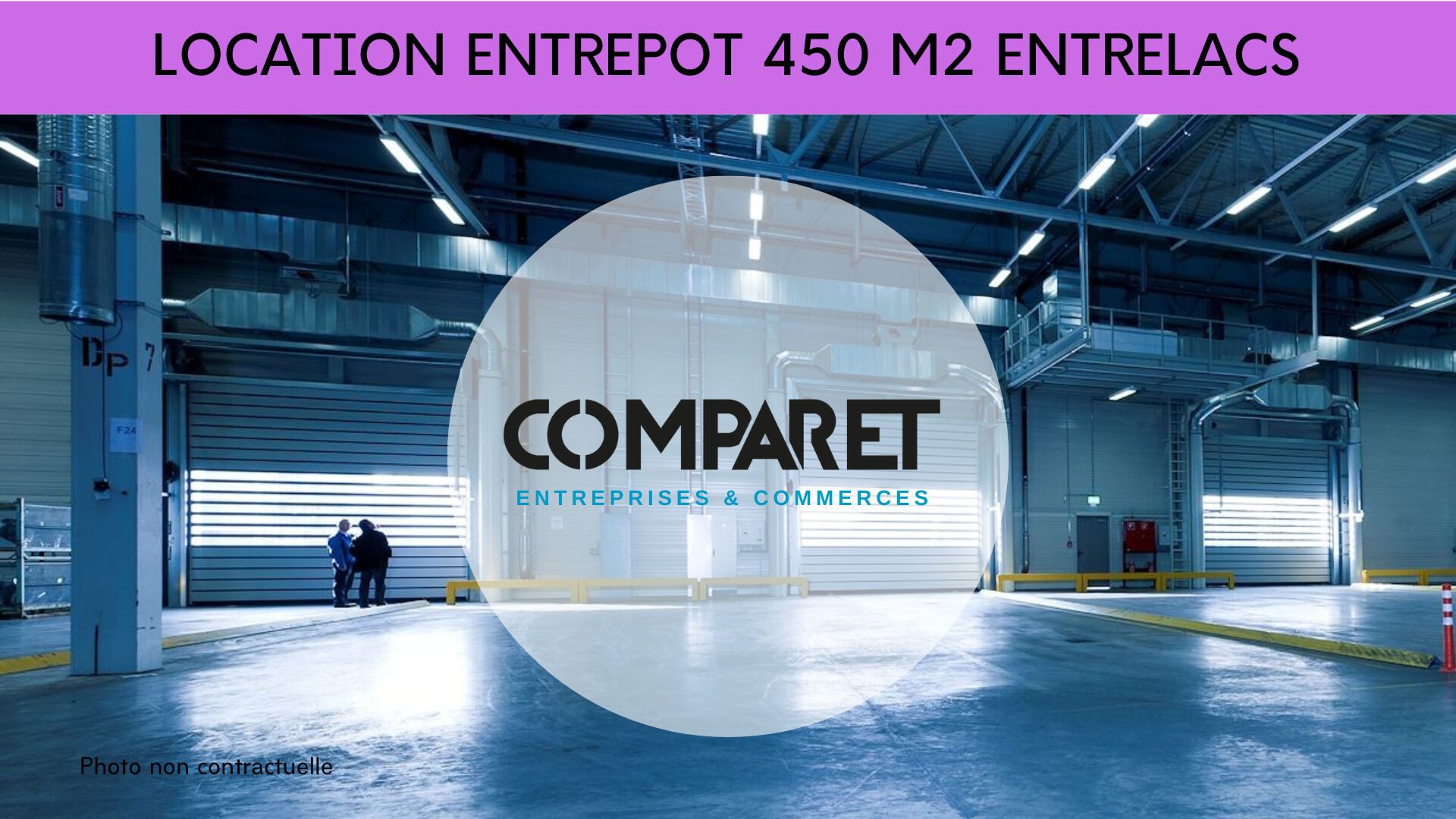 Local industriel  - 450m²