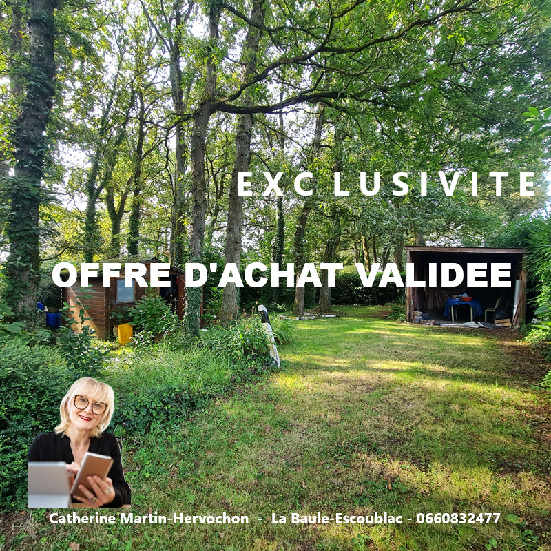 Terrain  - 1 100m² - LA BAULE ESCOUBLAC