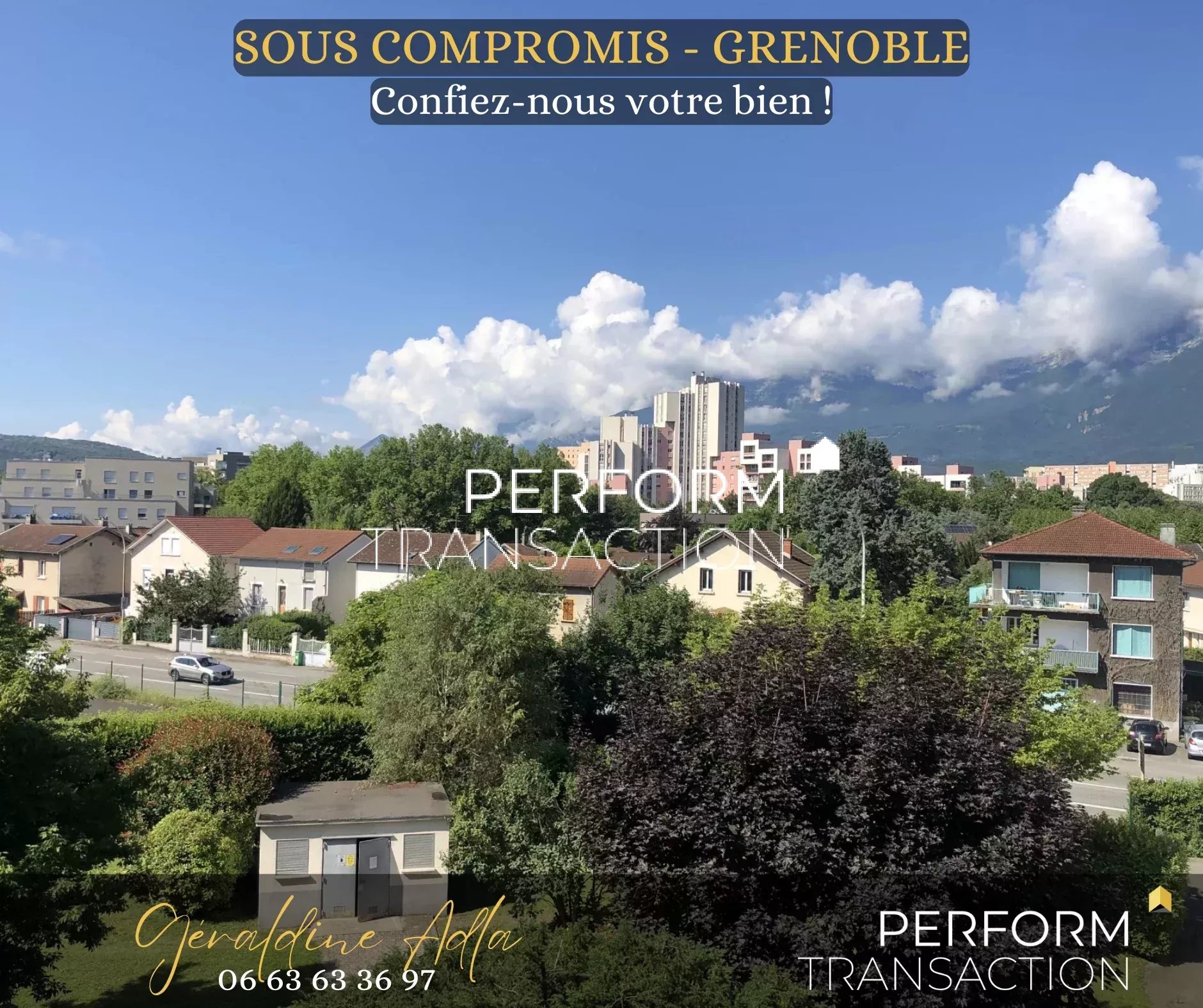 Appartement 3 pièces - 53m² - GRENOBLE