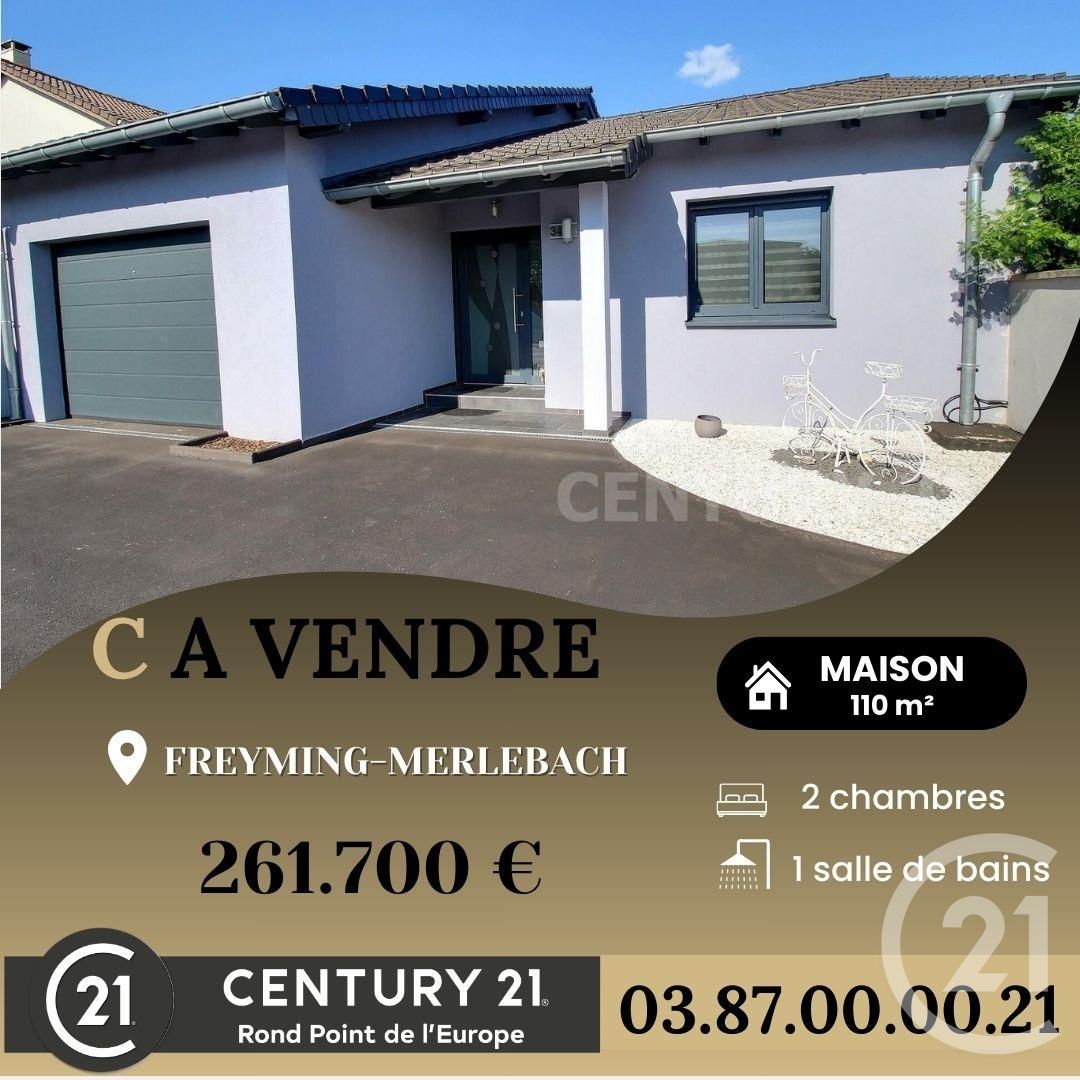 Maison 5 pièces - 110m² - FREYMING MERLEBACH