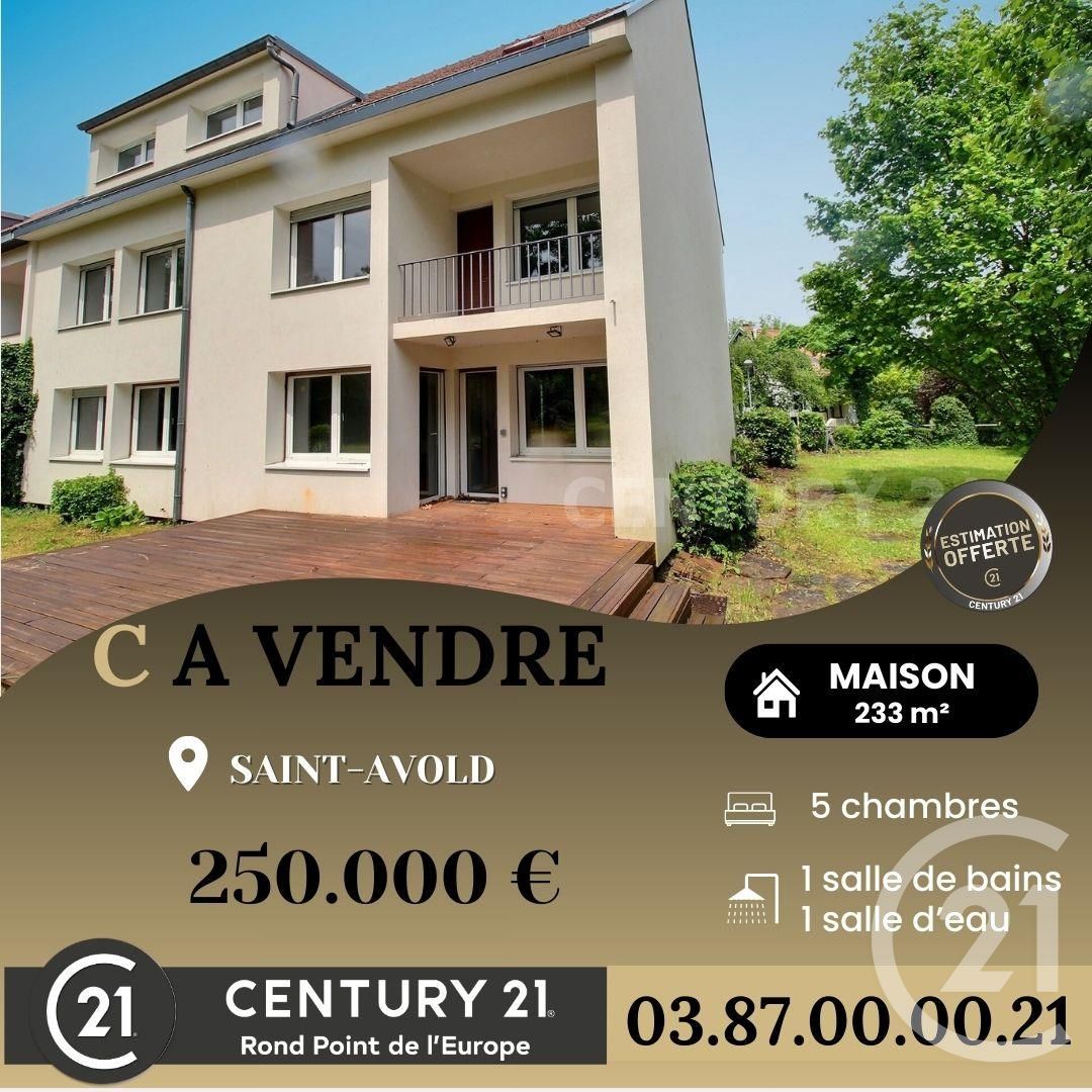 Maison 7 pièces - 233m² - ST AVOLD