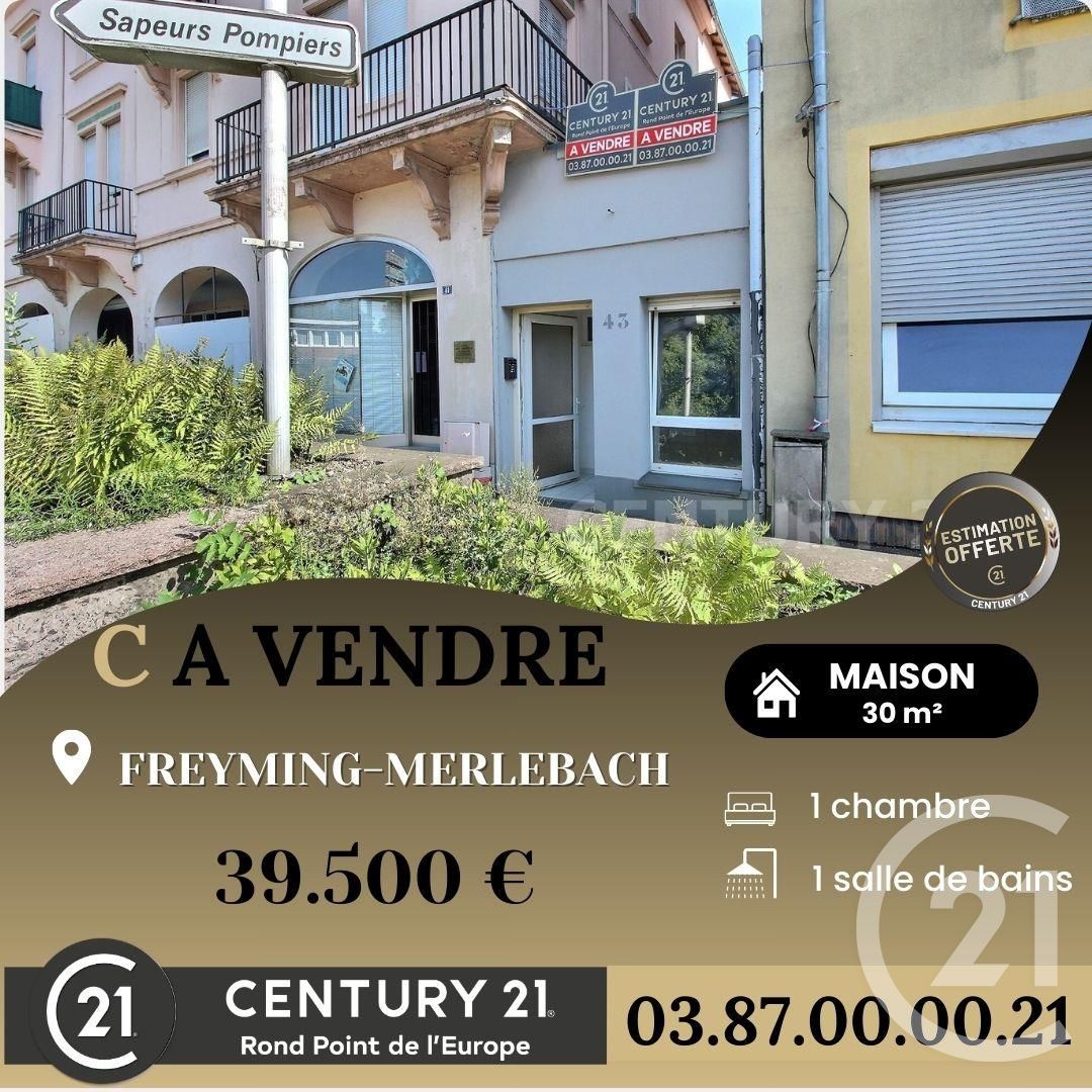 Maison 2 pièces - 30m² - FREYMING MERLEBACH