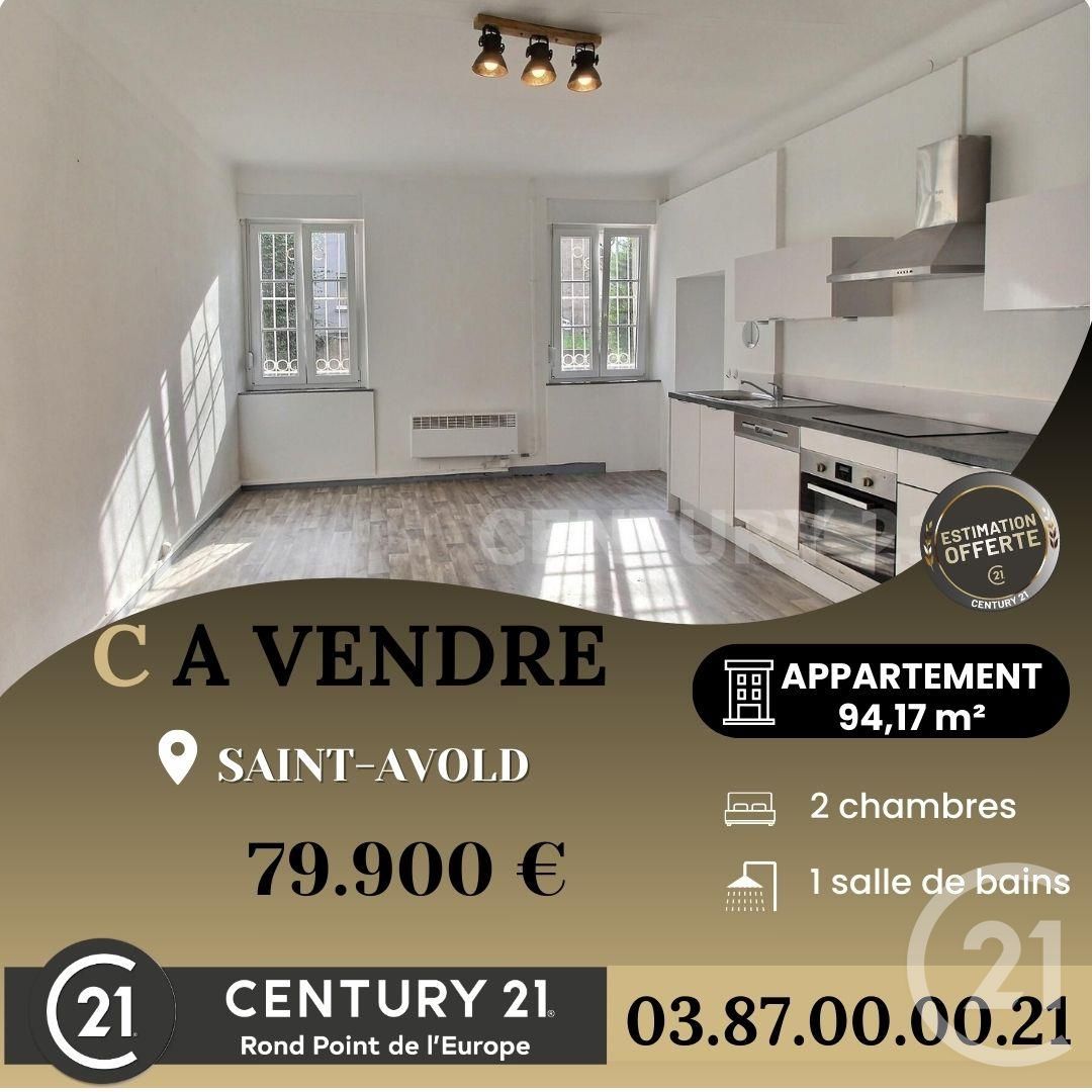 Appartement 3 pièces - 94m² - ST AVOLD