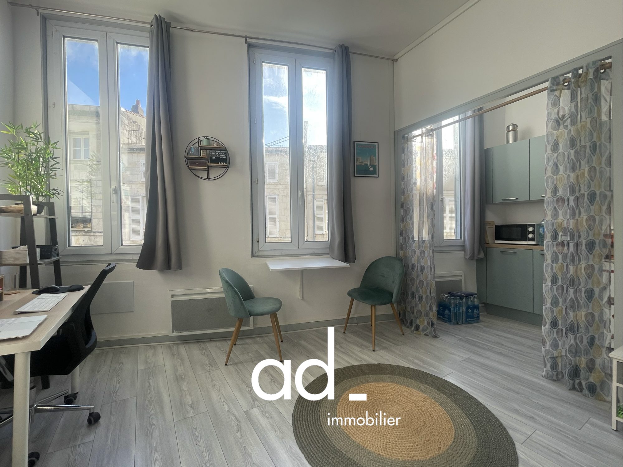 Appartement 1 pièce - 26m² - LA ROCHELLE