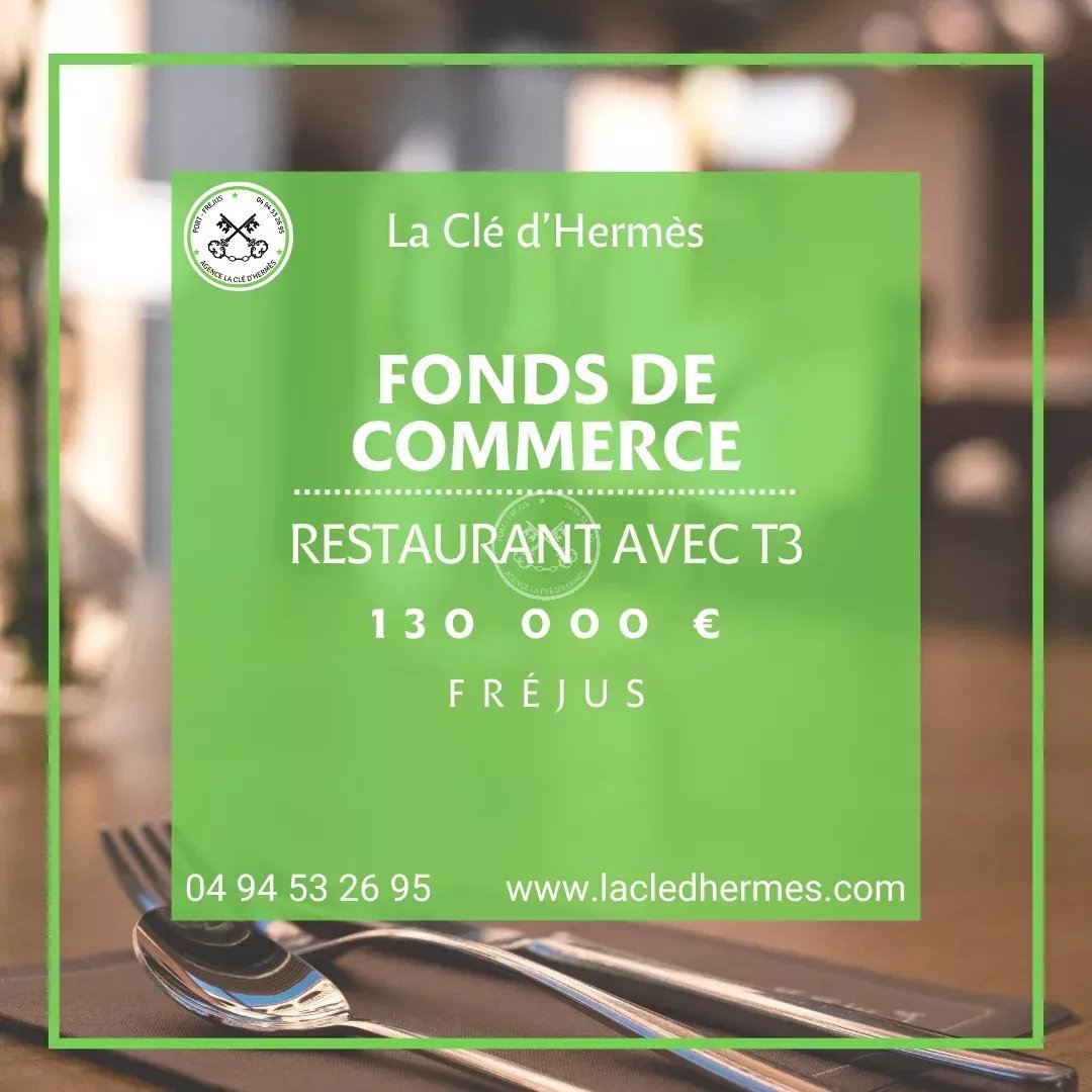 Fonds de commerce  - FREJUS