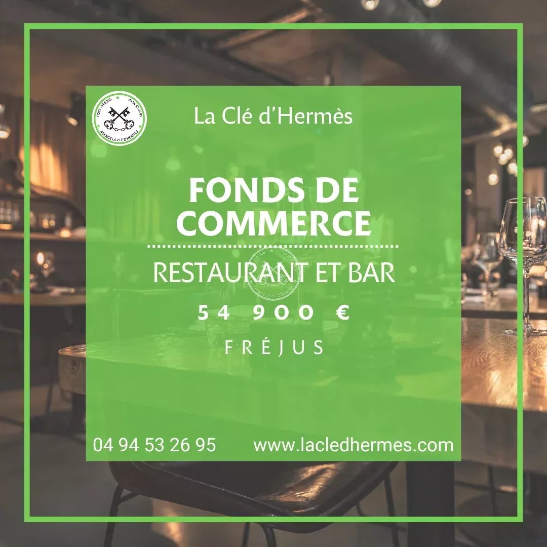 Fonds de commerce  - FREJUS