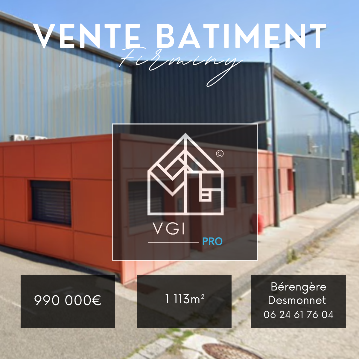 Local industriel  - 1 808m² - FIRMINY