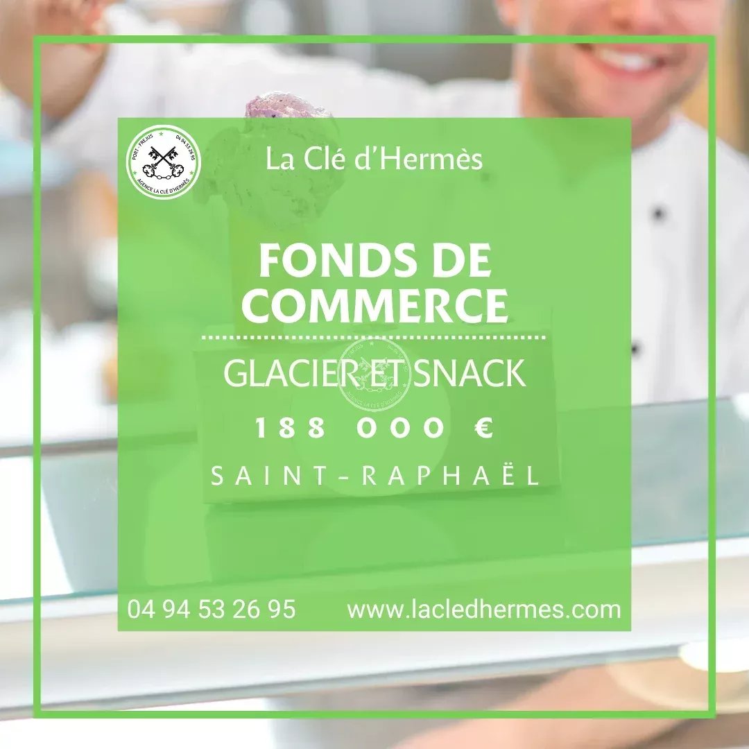 Fonds de commerce  - ST RAPHAEL