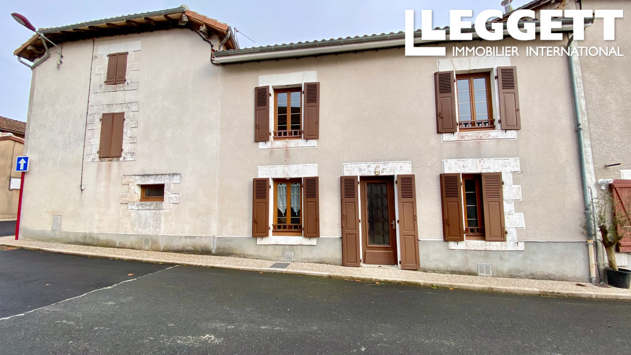 Maison 3 pièces - 73m² - ROCHECHOUART