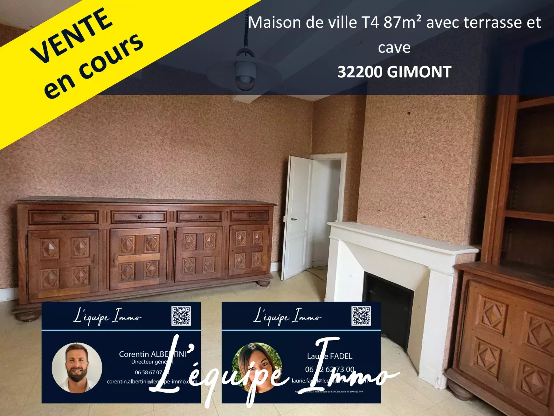 Maison 4 pièces - 87m² - GIMONT