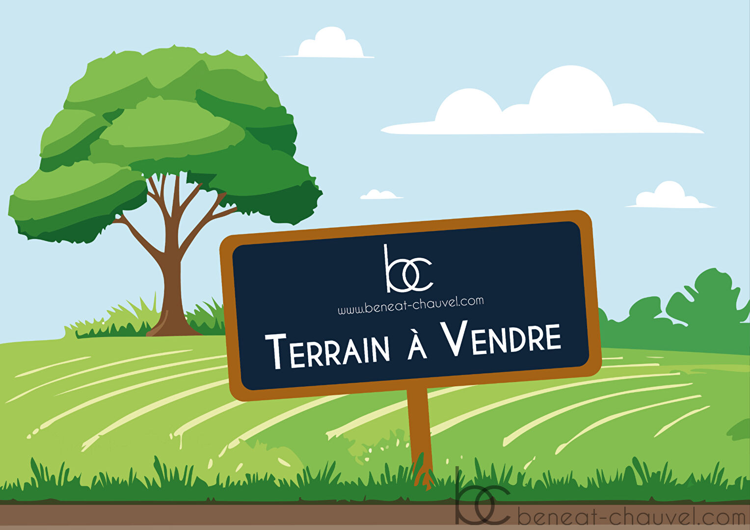 Terrain  - 450m²