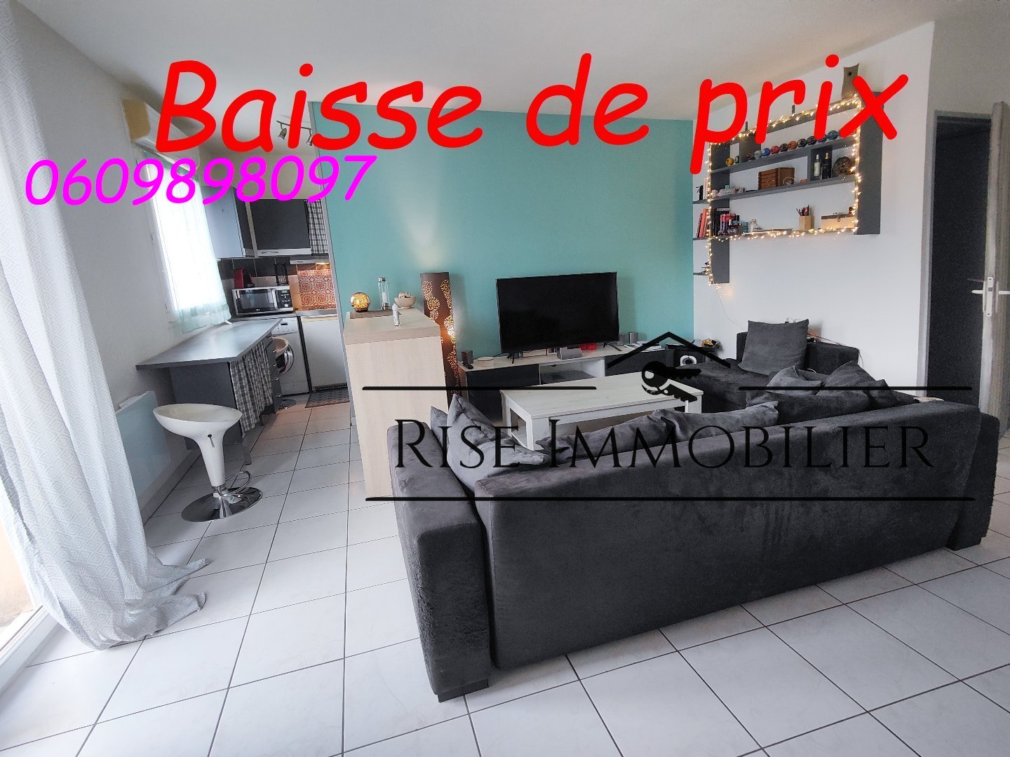 Appartement 3 pièces - 55m² - BEZIERS