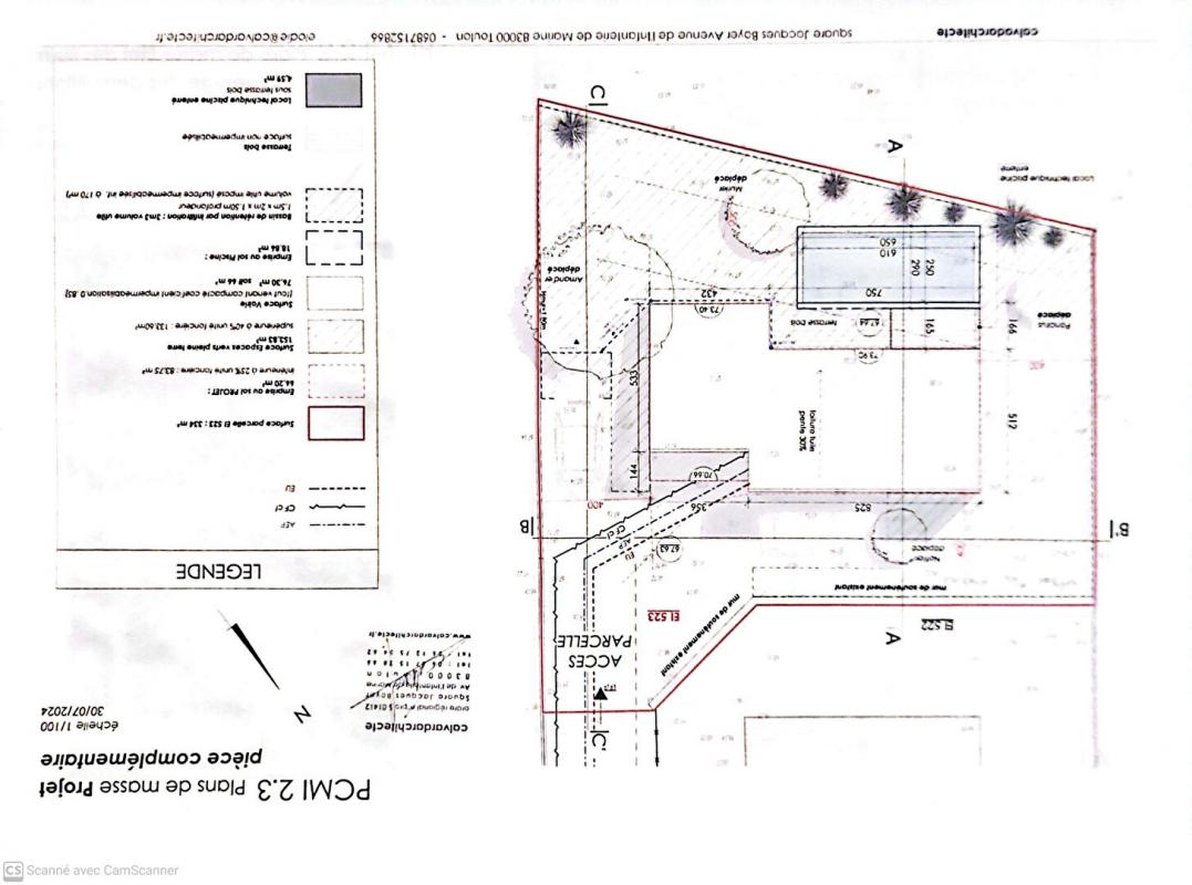 Terrain  - 334m² - TOULON