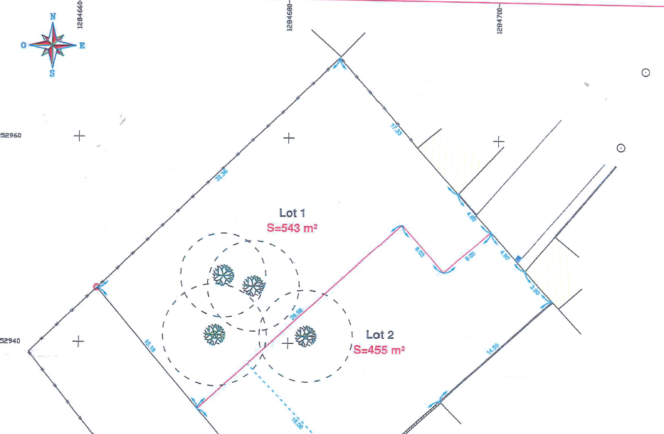 Terrain  - 543m² - LA TURBALLE