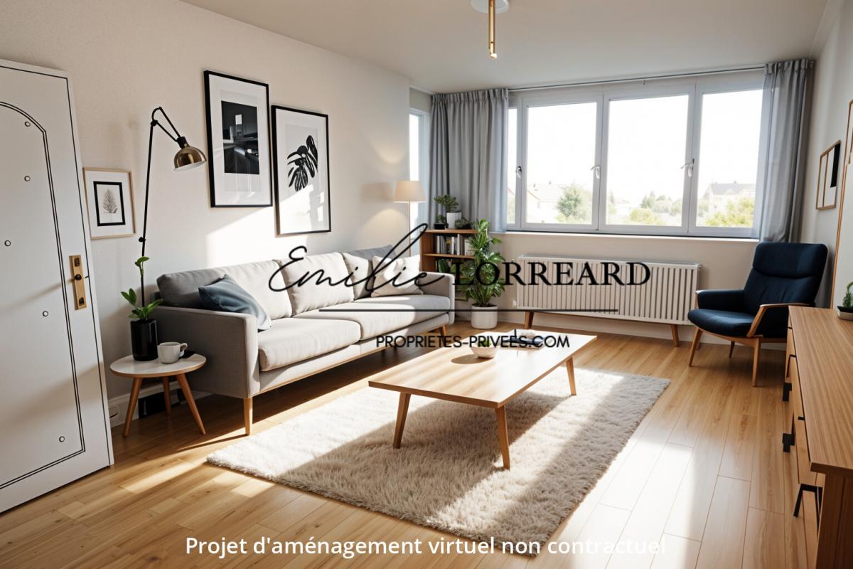 Appartement 3 pièces - 68m² - LE MANS