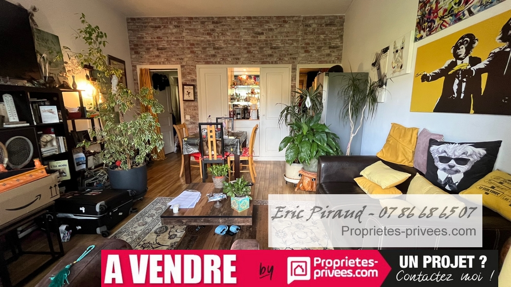 Appartement 2 pièces - 44m² - ST ANDRE DES EAUX