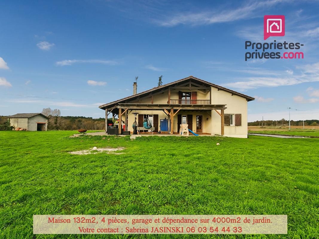 Maison 4 pièces - 132m² - BAZAS