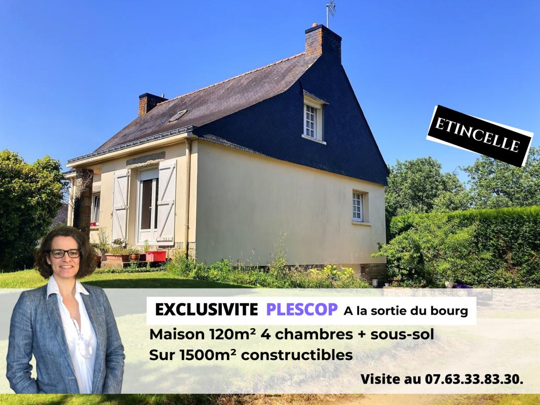 Maison 5 pièces - 120m² - PLESCOP