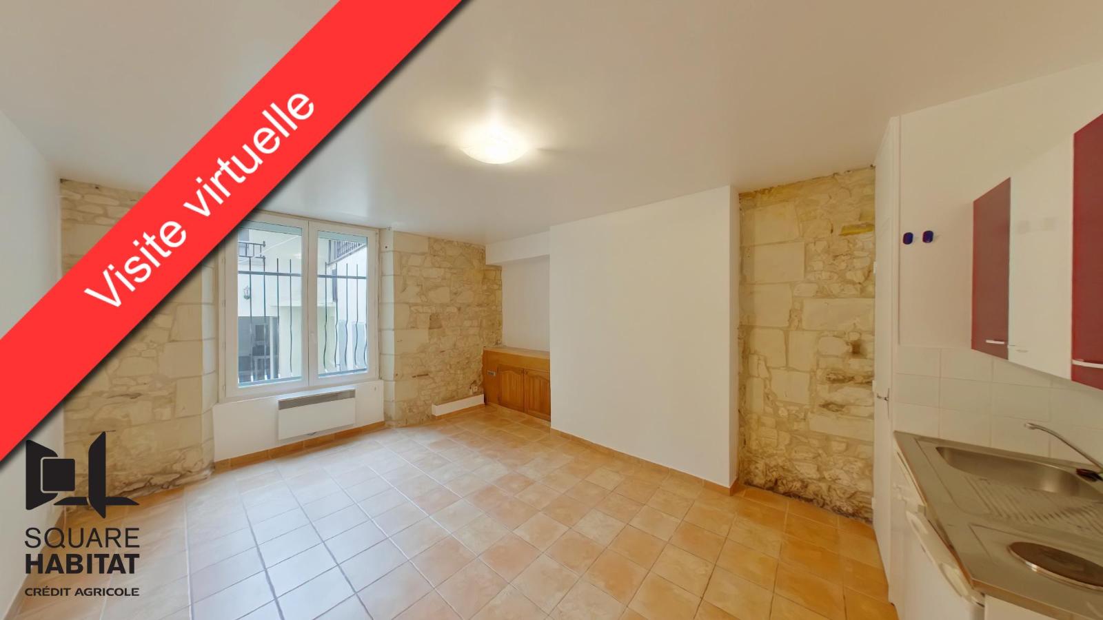 Appartement 1 pièce - 22m² - CHATELLERAULT