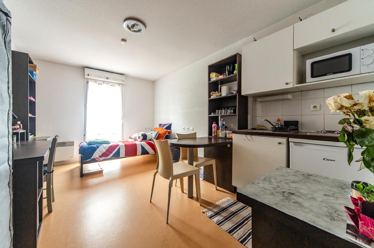 Appartement 1 pièce - 21m² - NANTES