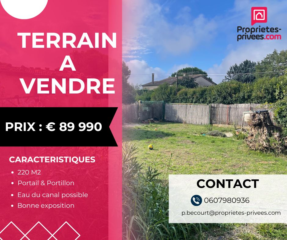 Terrain  - 265m² - CARPENTRAS