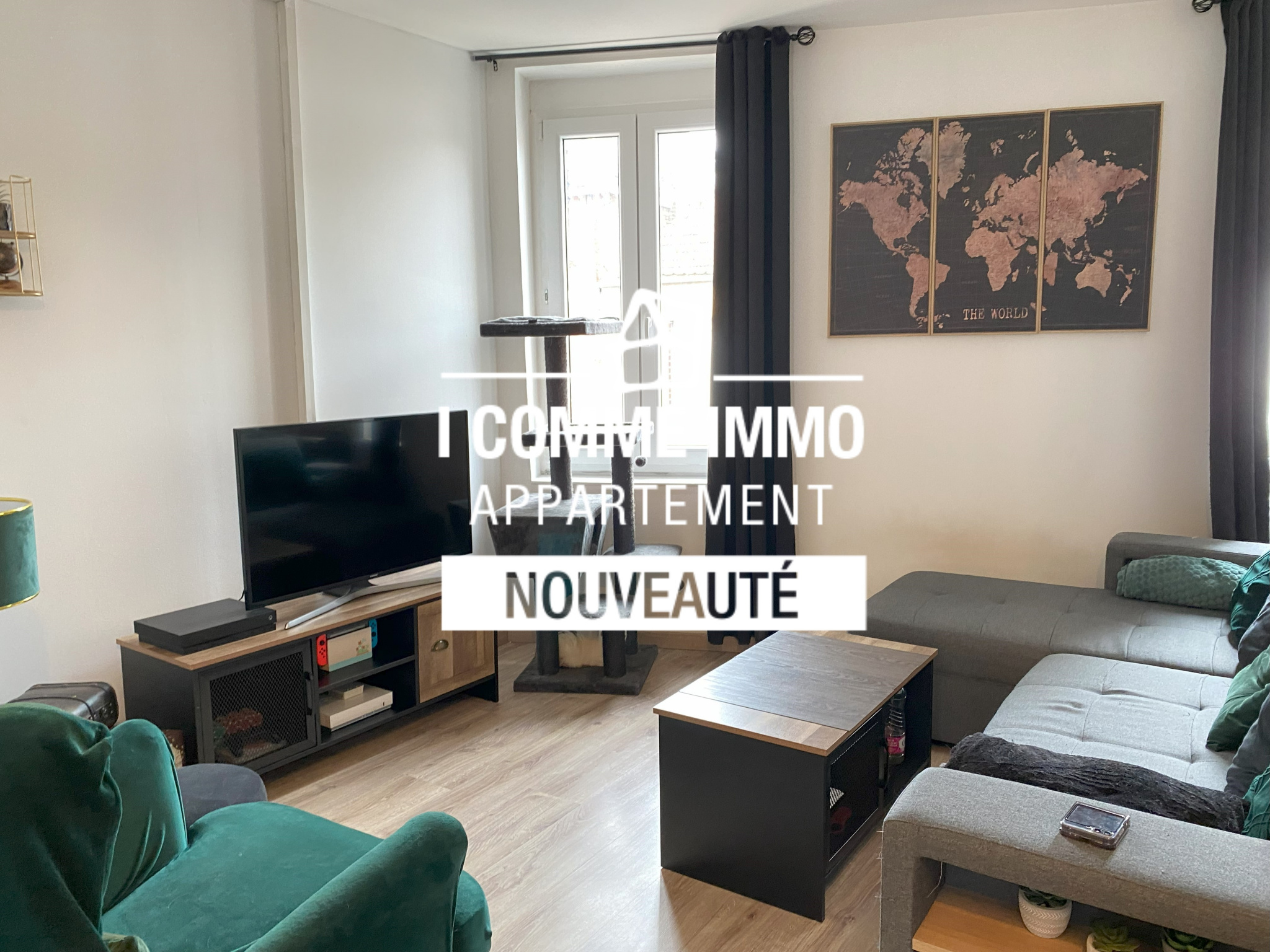 Appartement 3 pièces - 85m² - HERSIN COUPIGNY