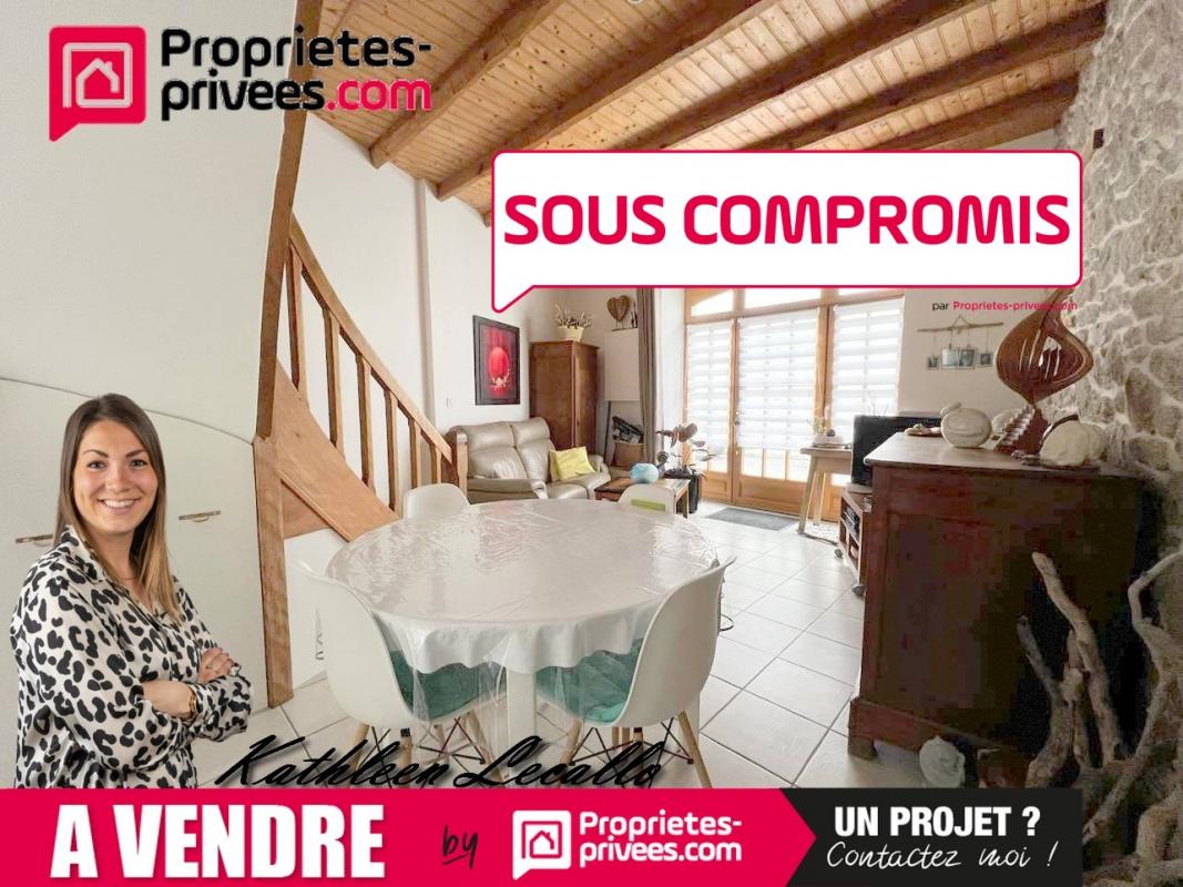 Maison 3 pièces - 57m² - LA TURBALLE